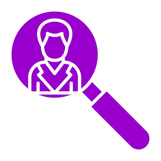 Estilo de icono demográfico de diseño vectorial