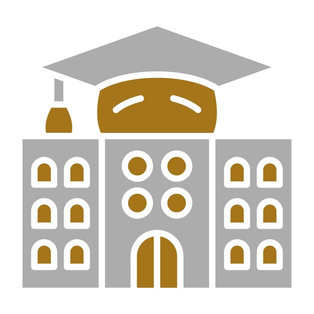 Estilo del icono del departamento de diseño vectorial
