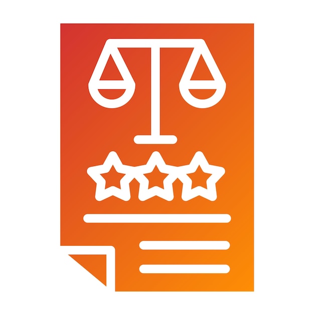 Estilo del icono de la derogación del diseño vectorial