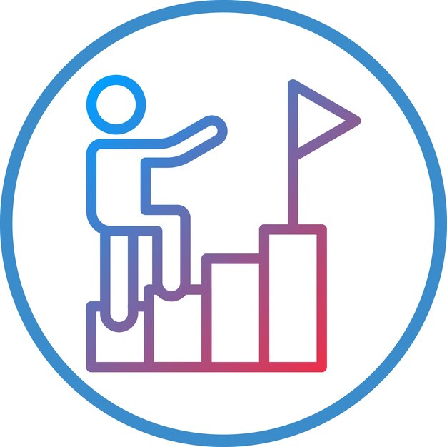 Estilo del icono del desafío de diseño vectorial