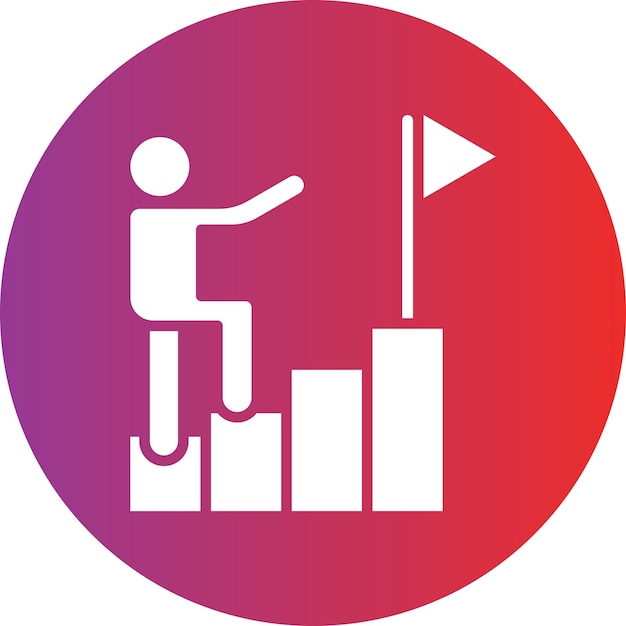 Estilo del icono del desafío de diseño vectorial