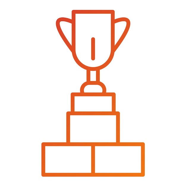 Estilo del icono del desafío de diseño vectorial