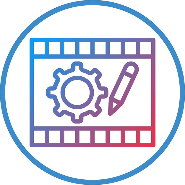 Estilo de icono de desarrollo de diseño vectorial