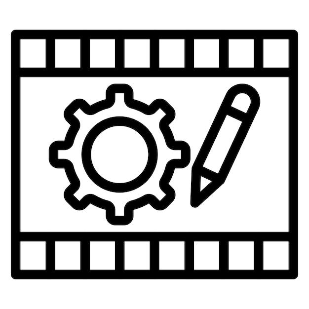 Estilo de icono de desarrollo de diseño vectorial