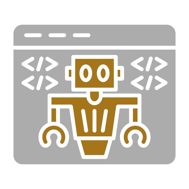 Vector estilo de icono de desarrollo de diseño vectorial