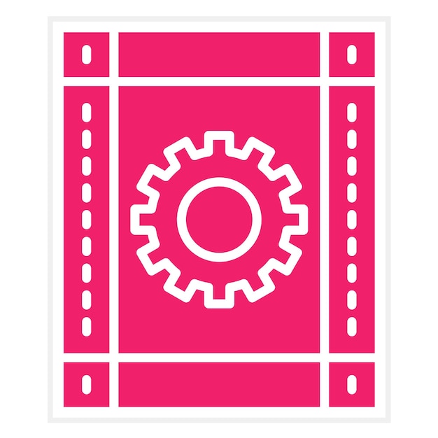 Estilo de icono de desarrollo de diseño vectorial