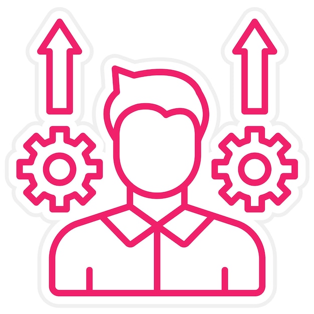 Estilo del icono de desarrollo de Persona
