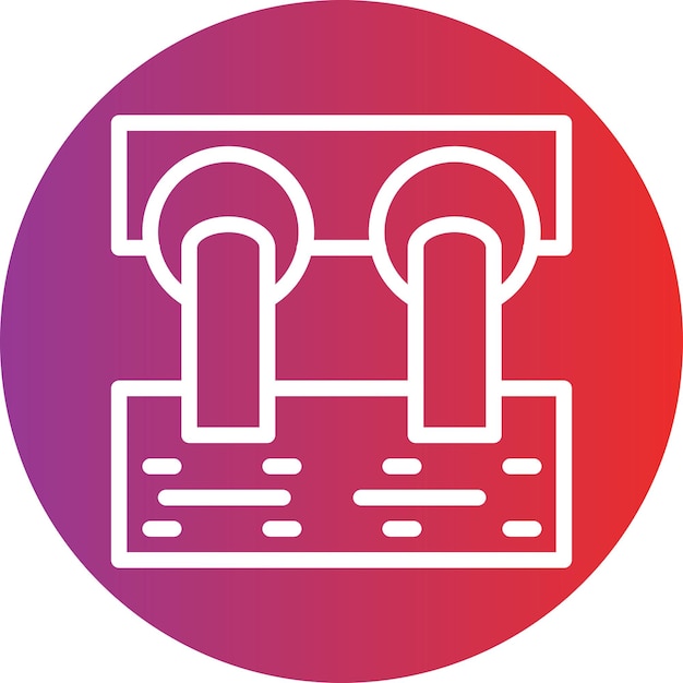 Estilo del icono de desechos tóxicos de diseño vectorial