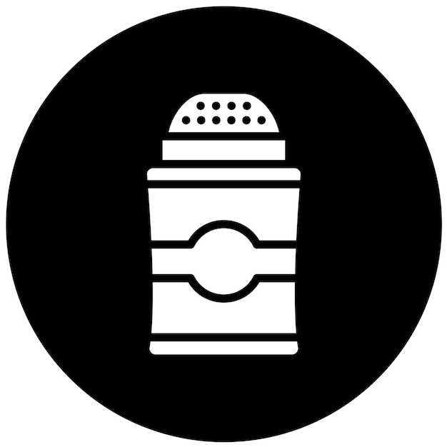 Estilo del icono del desodorante de diseño vectorial