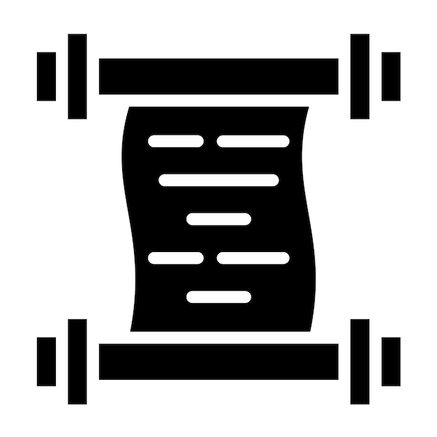 Estilo del icono de desplazamiento de diseño vectorial