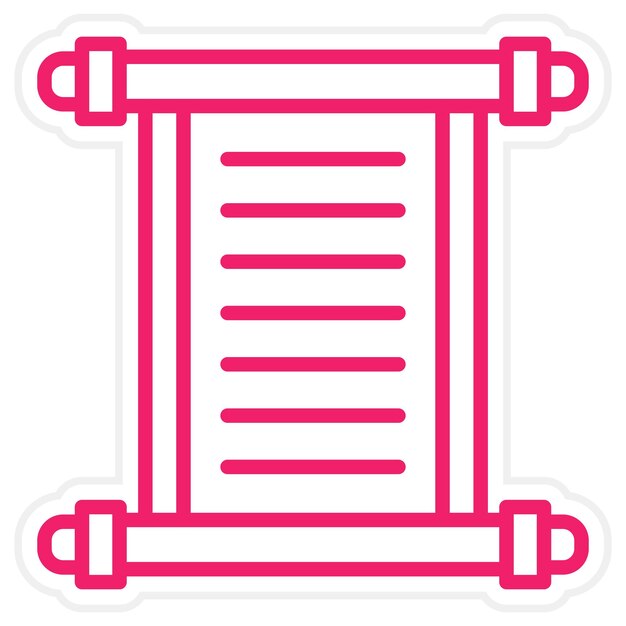 Estilo del icono de desplazamiento de diseño vectorial