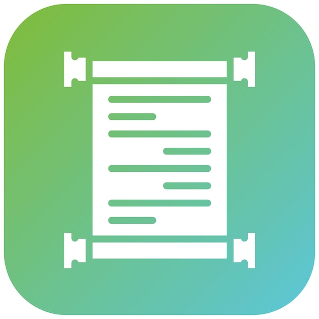 Estilo del icono de desplazamiento de diseño vectorial