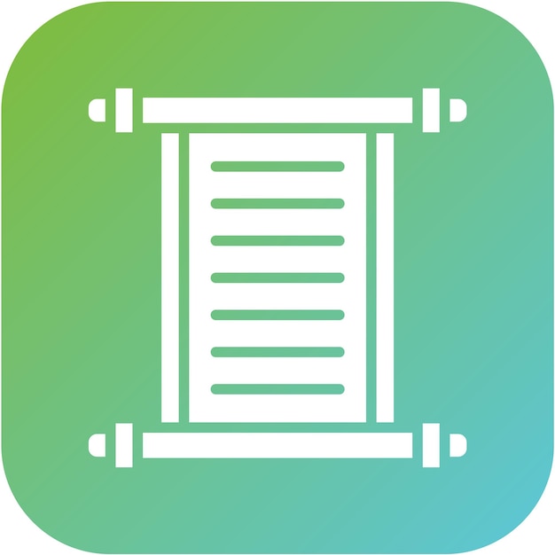 Estilo del icono de desplazamiento de diseño vectorial