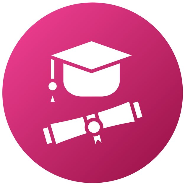 Estilo del icono de desplazamiento de graduación de diseño vectorial