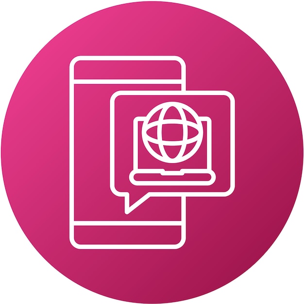 Estilo del icono de despliegue de diseño vectorial