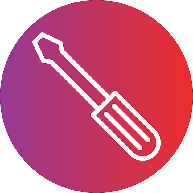 Estilo del icono del destornillador