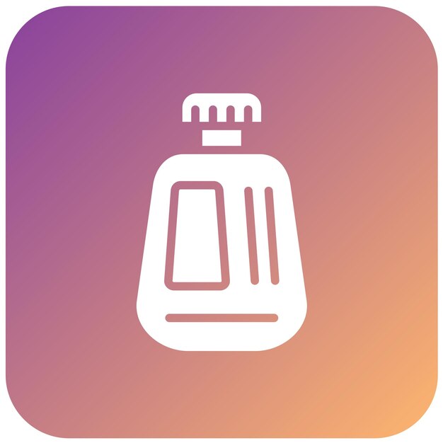 Estilo del icono del detergente de diseño vectorial