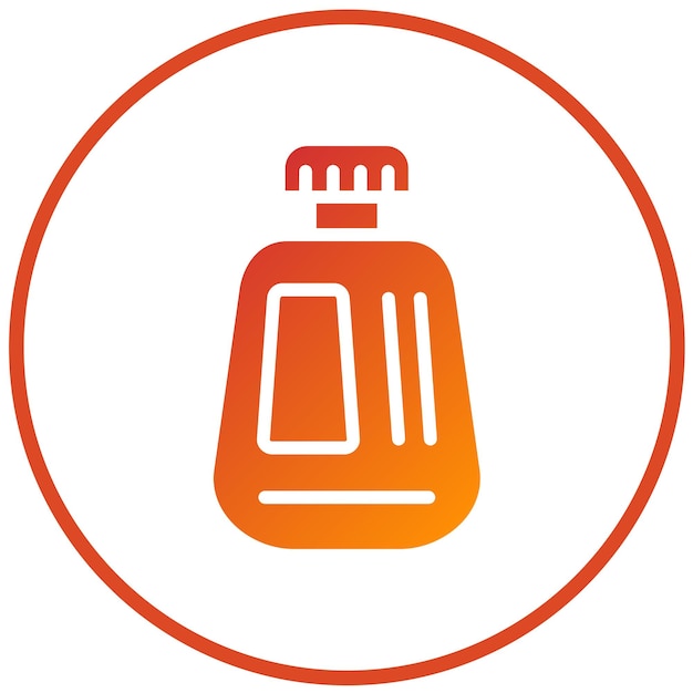 Estilo del icono del detergente de diseño vectorial