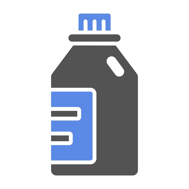 Estilo del icono del detergente de diseño vectorial