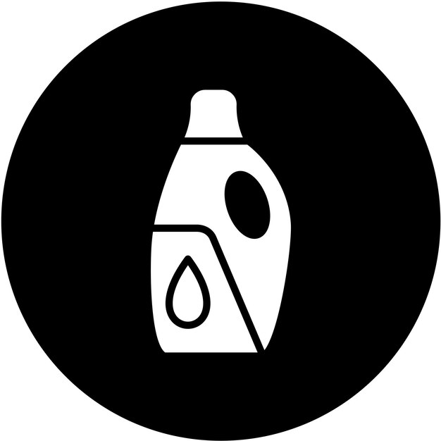 Estilo del icono del detergente de diseño vectorial