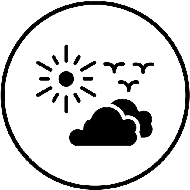 Estilo del icono del día del diseño vectorial