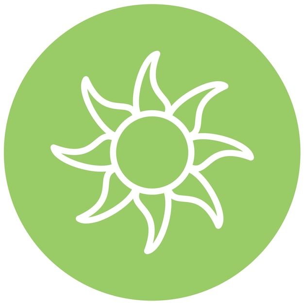 Estilo del icono del día del diseño vectorial