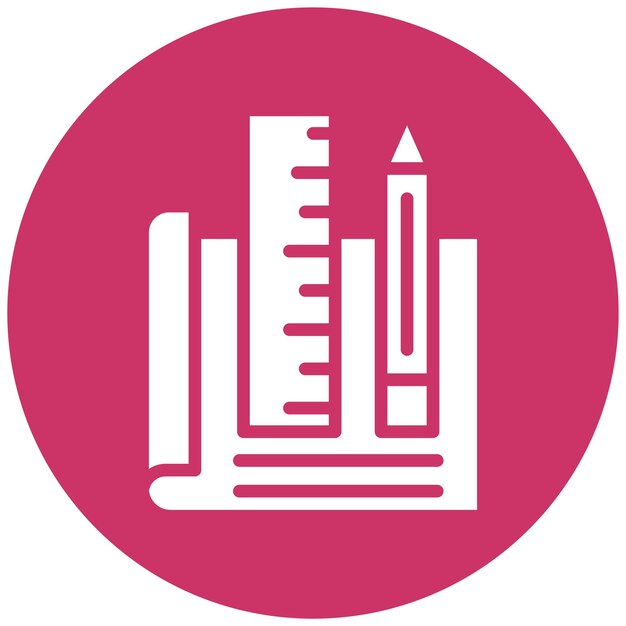 Estilo del icono de dibujo de diseño vectorial