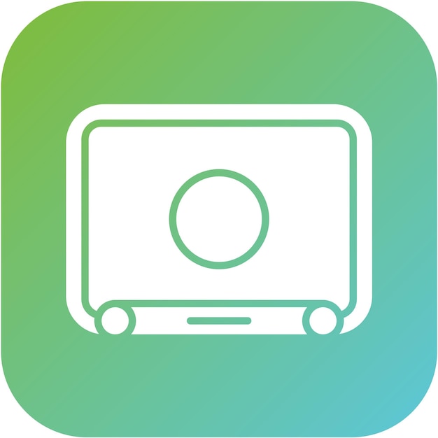 Estilo del icono del dibujo telescópico de diseño vectorial