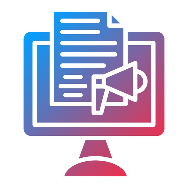 Estilo del icono digital Pr