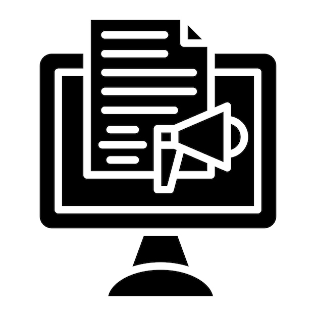 Estilo del icono digital Pr