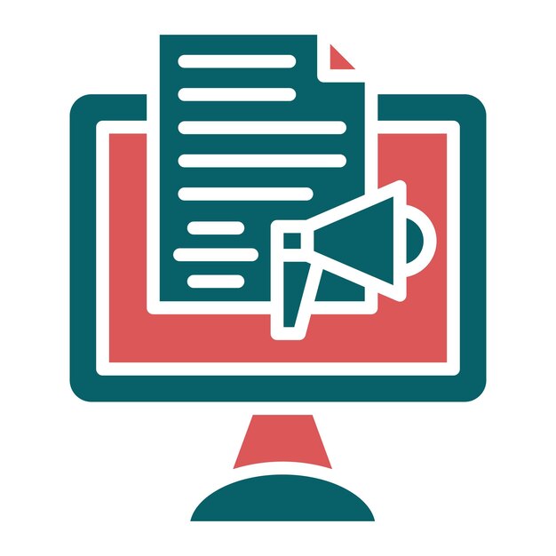 Estilo del icono digital Pr