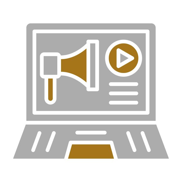 Estilo del icono digital Pr