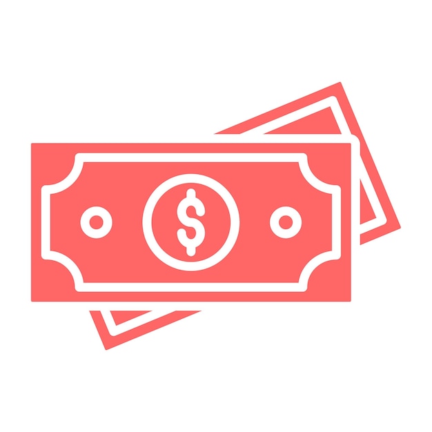 Estilo del icono del dinero