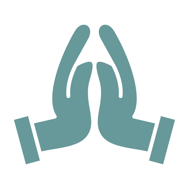 Estilo del icono de disculpa de diseño vectorial