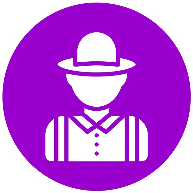 Estilo del icono del diseñador vectorial