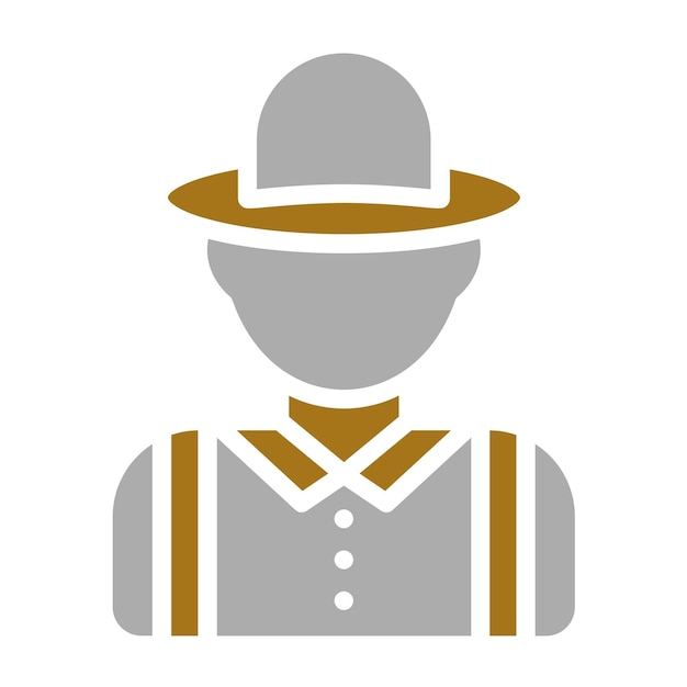 Estilo del icono del diseñador vectorial