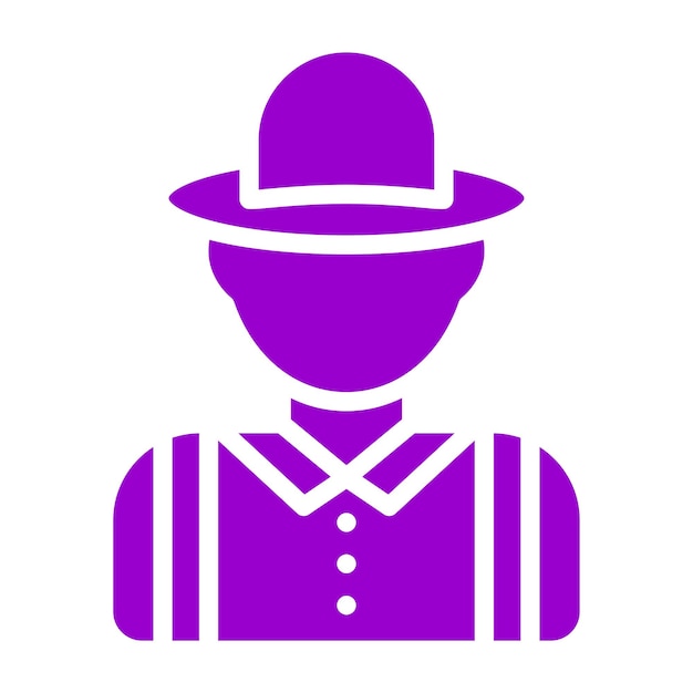 Estilo del icono del diseñador vectorial