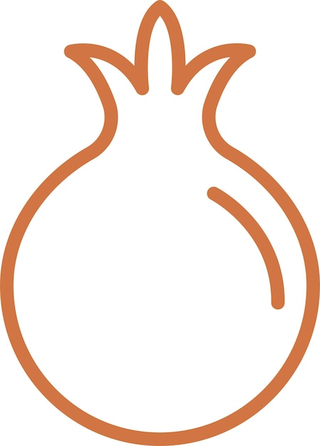 Estilo de icono de diseño vectorial de aceite de semilla de granada
