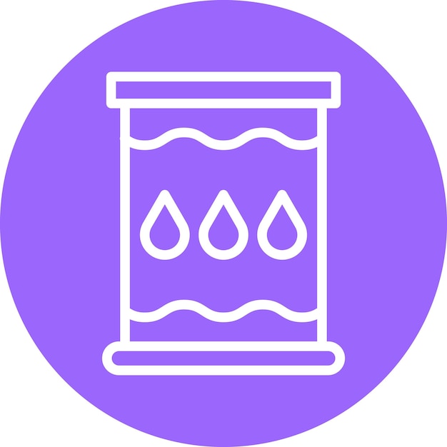Estilo de icono de diseño vectorial en aceite