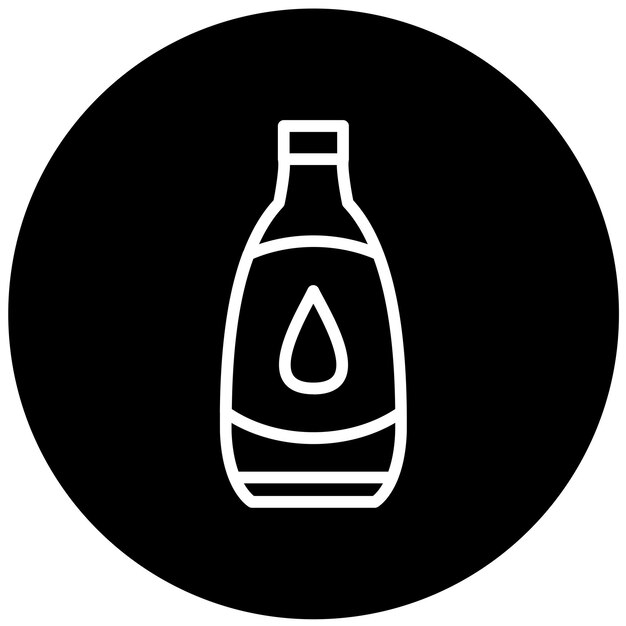 Estilo de icono de diseño vectorial en aceite