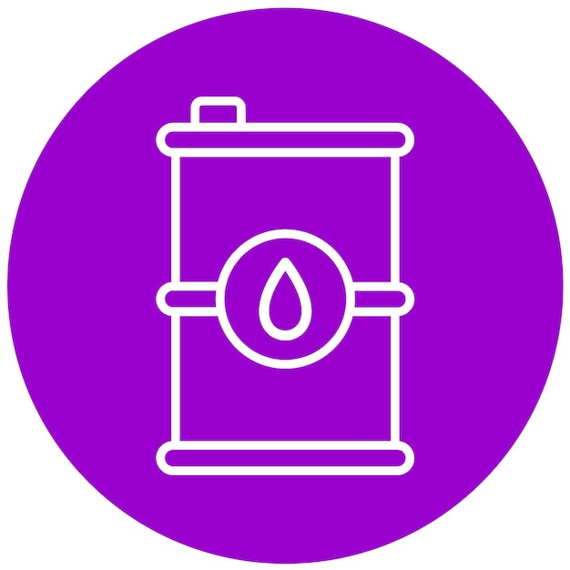 Estilo de icono de diseño vectorial en aceite