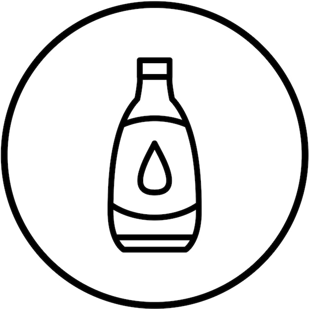 Estilo de icono de diseño vectorial en aceite