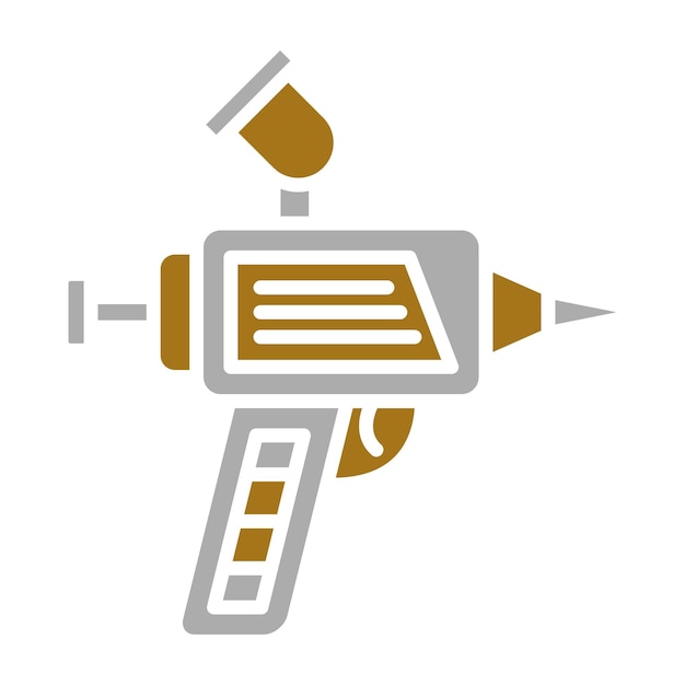 Estilo de icono de diseño vectorial con aerógrafo