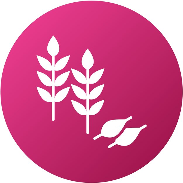 Estilo de icono de diseño vectorial de agricultura