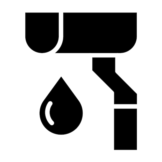 Estilo del icono de diseño vectorial de bajada