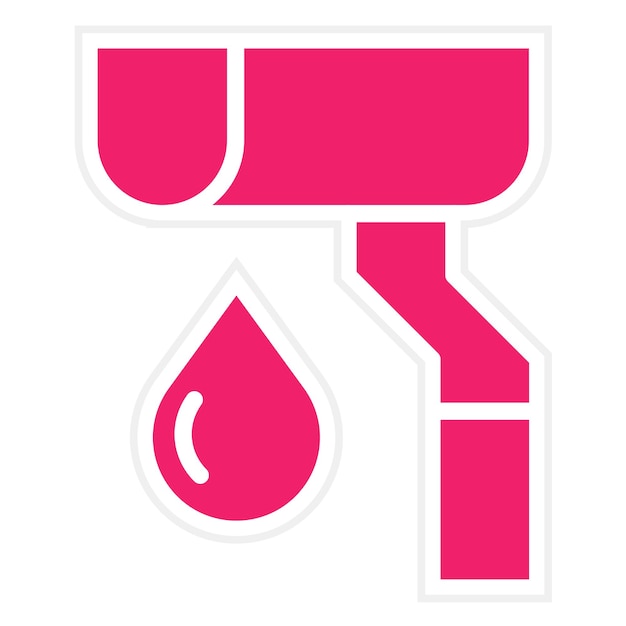 Estilo del icono de diseño vectorial de bajada