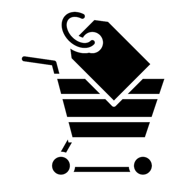 Estilo de icono de diseño vectorial de bargain