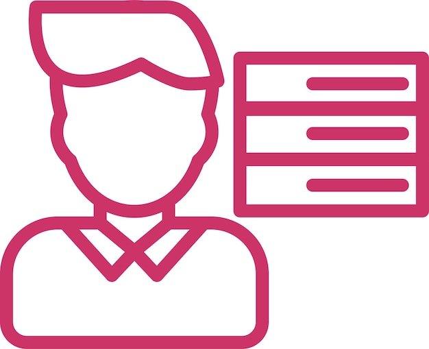 Estilo de icono de diseño vectorial de la biblioteca