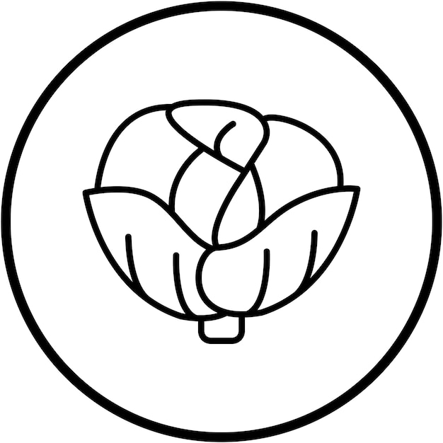 Estilo de icono de diseño vectorial de Bruselas