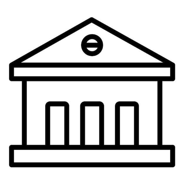Estilo de icono de diseño vectorial de la cancha